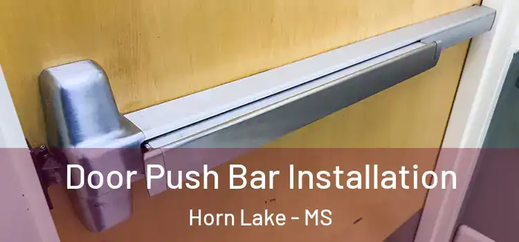 Door Push Bar Installation Horn Lake - MS