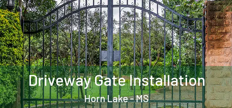  Driveway Gate Installation Horn Lake - MS
