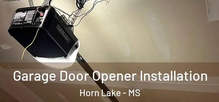  Garage Door Opener Installation Horn Lake - MS