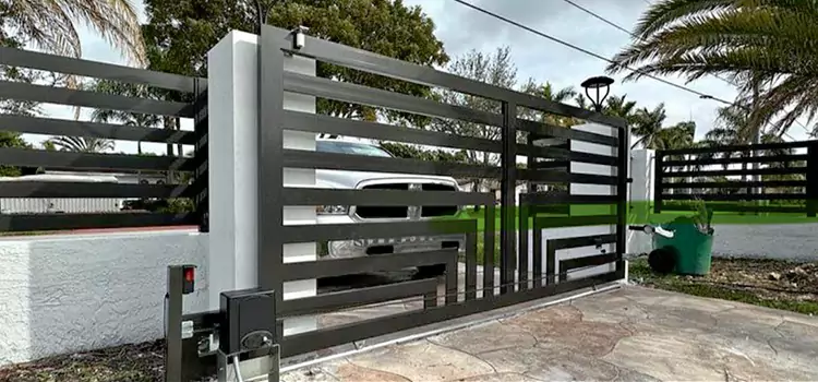 Automatic Driveway Gate Installation Horn Lake