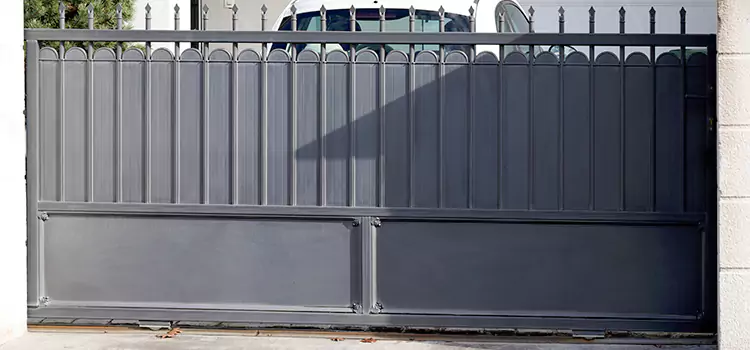 Metal Driveway Gate Installation Horn Lake