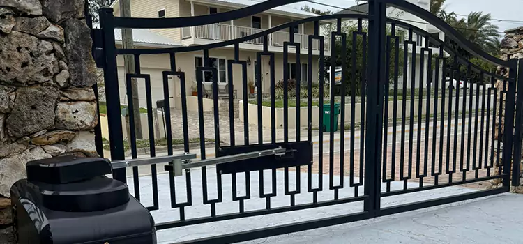 Swing Gate Opener with Keypad Horn Lake