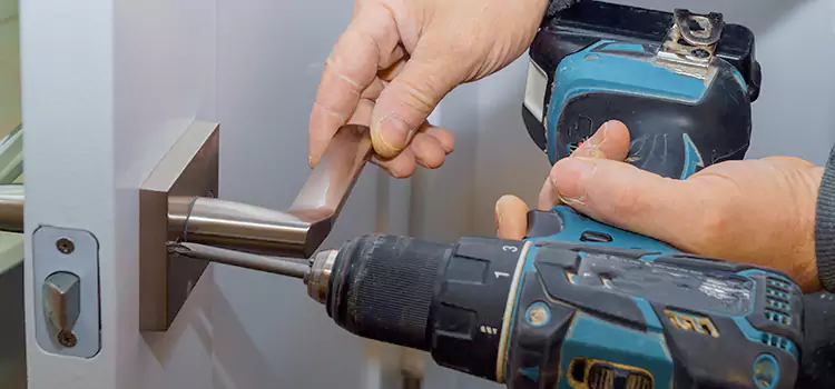 Security Door Lock Installation Horn Lake